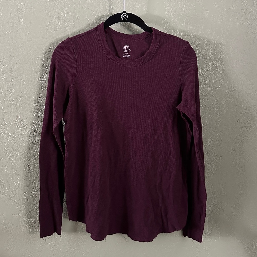Aerie - Super Soft Thermal - Burgundy- Small